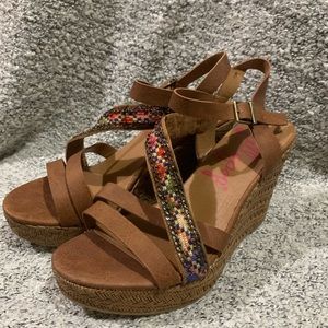 Jellypop wedges size 7.5